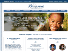 Tablet Screenshot of blueprintsprograms.org